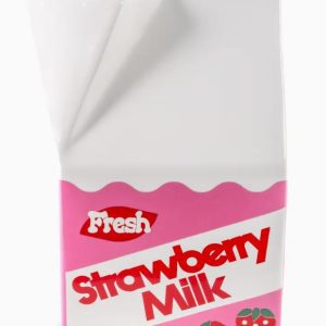 Ceramic Vase, Strawberry Milk