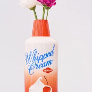 Ceramic Vase, Whipped Cream