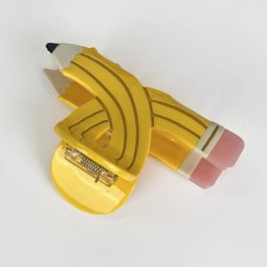 Acetate Pencil Hair Claw Clip