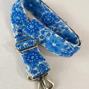 Forget-Me-Not Embroidered Strap