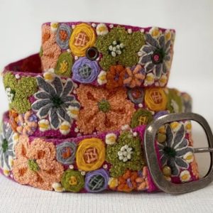 Wildflowers Wool Belt M