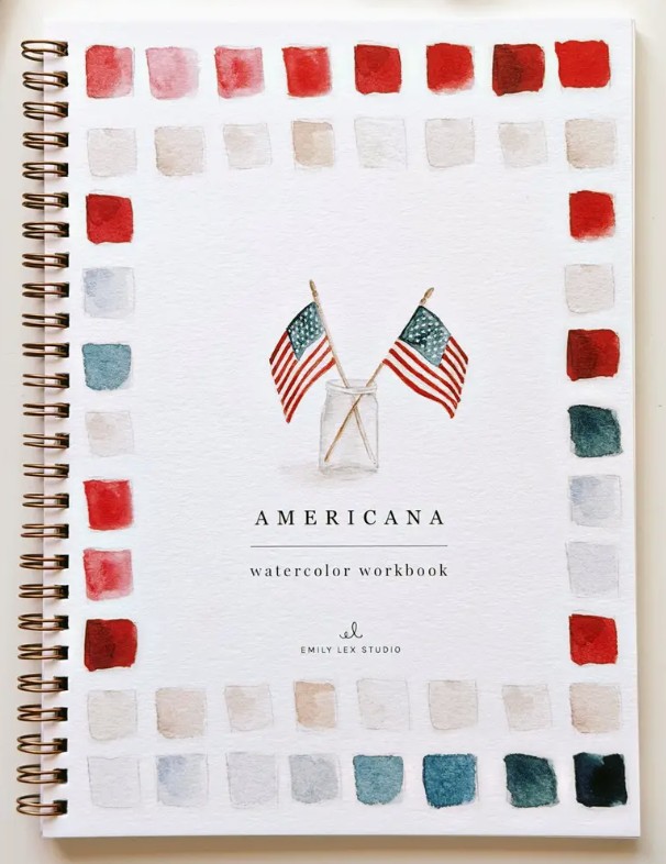 Americana Watercolor Workbook
