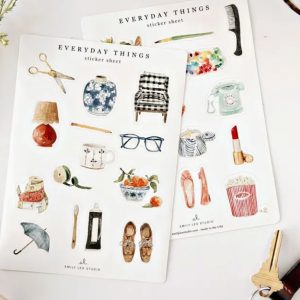 Everyday Things Sticker Sheets