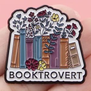 Booktrovert Lapel Pin