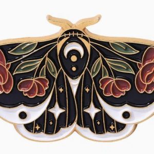 Moth Butterfly Enamel Pin