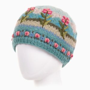 Chloe Wool Hat Aqua