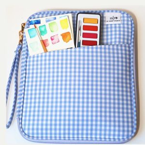 Juliette Watercolor Clutch