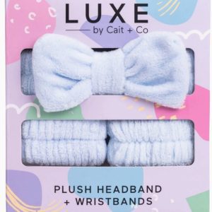 Luxe Head+Wristbands - Blue