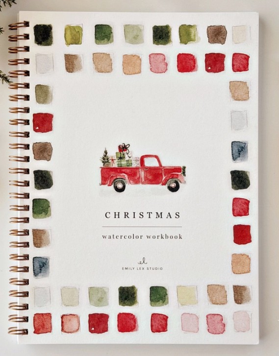 Classic Christmas Watercolor